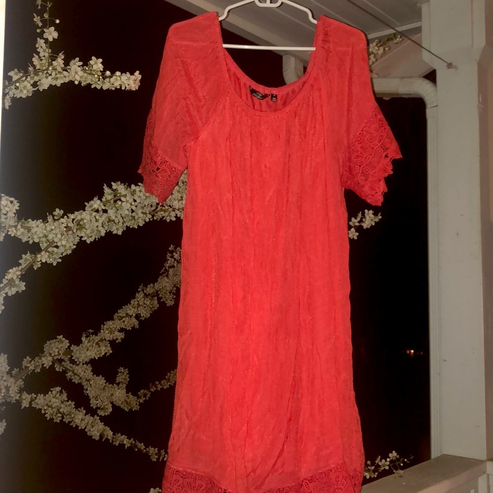 Mlle Gabrielle red dress